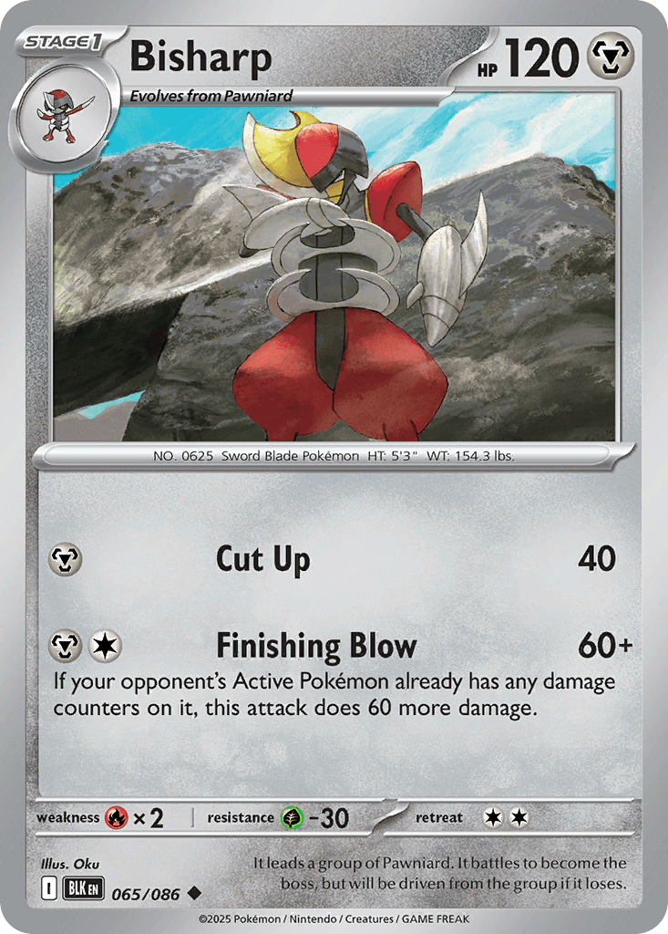 Bisharp Black Bolt card
