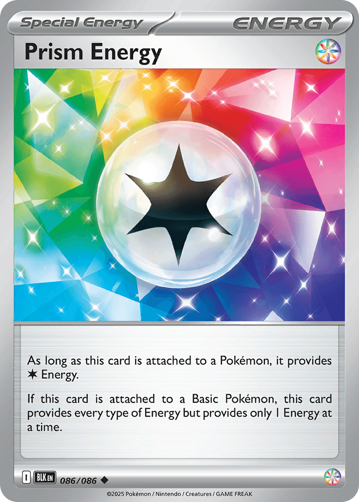 Prism Energy Black Bolt card