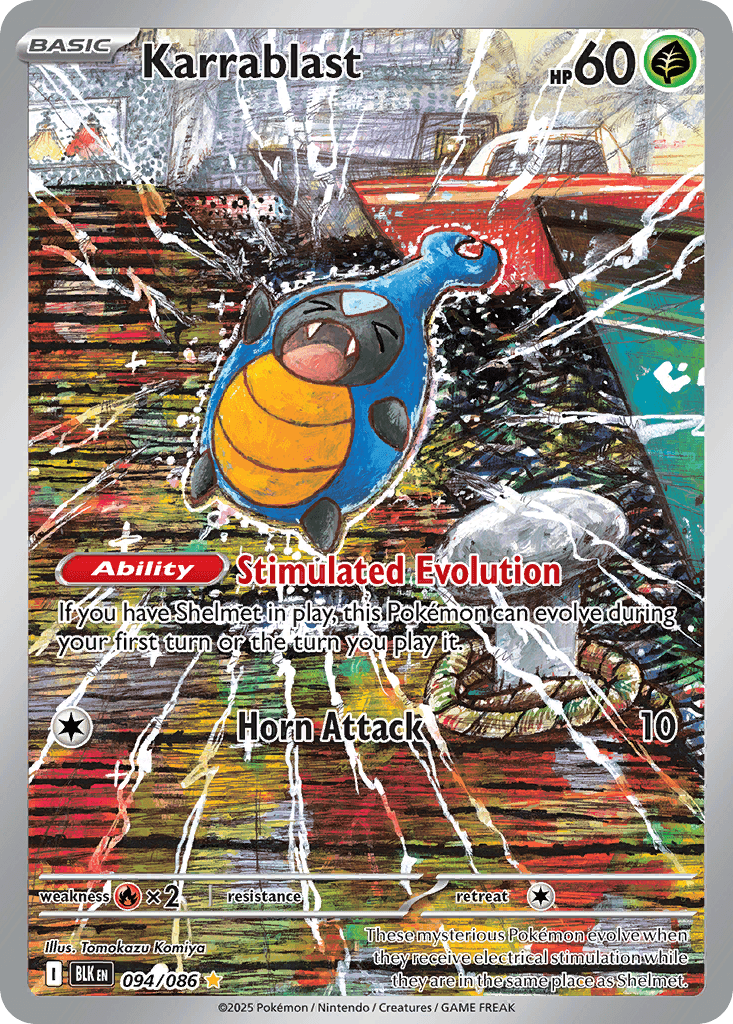 Karrablast 寶可夢 card