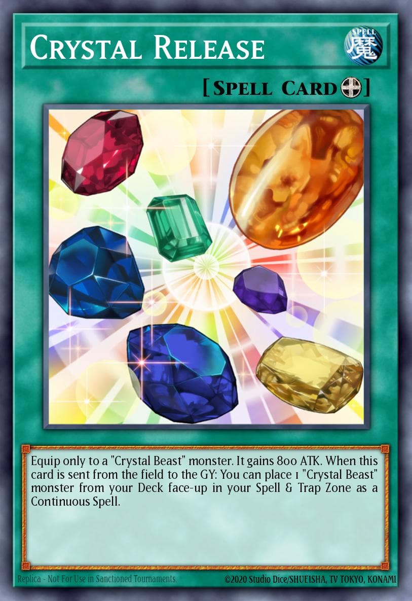 Crystal Release Structure Deck: Legend of the Crystal Beasts card
