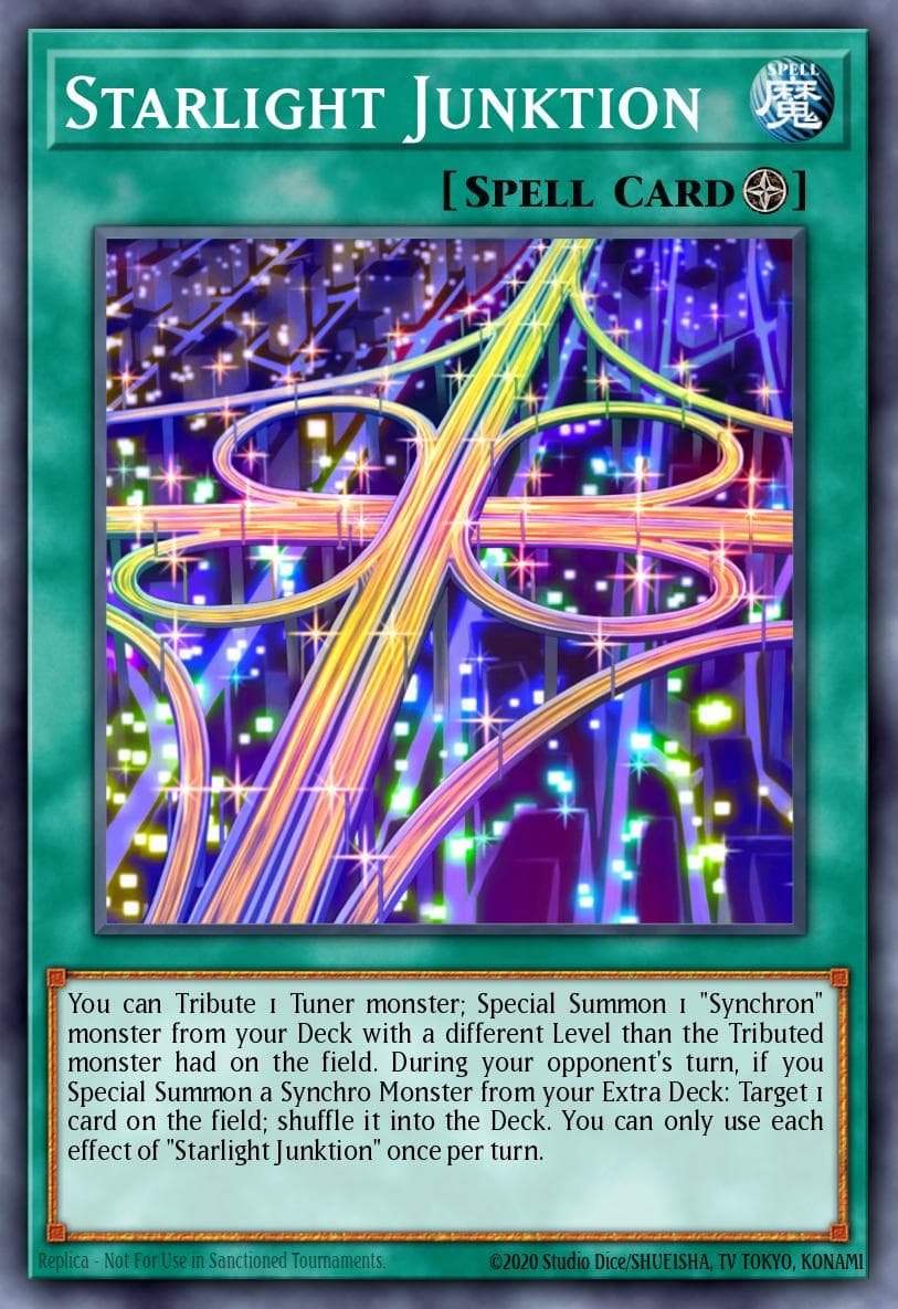 Starlight Junktion Synchron Extreme Structure Deck card