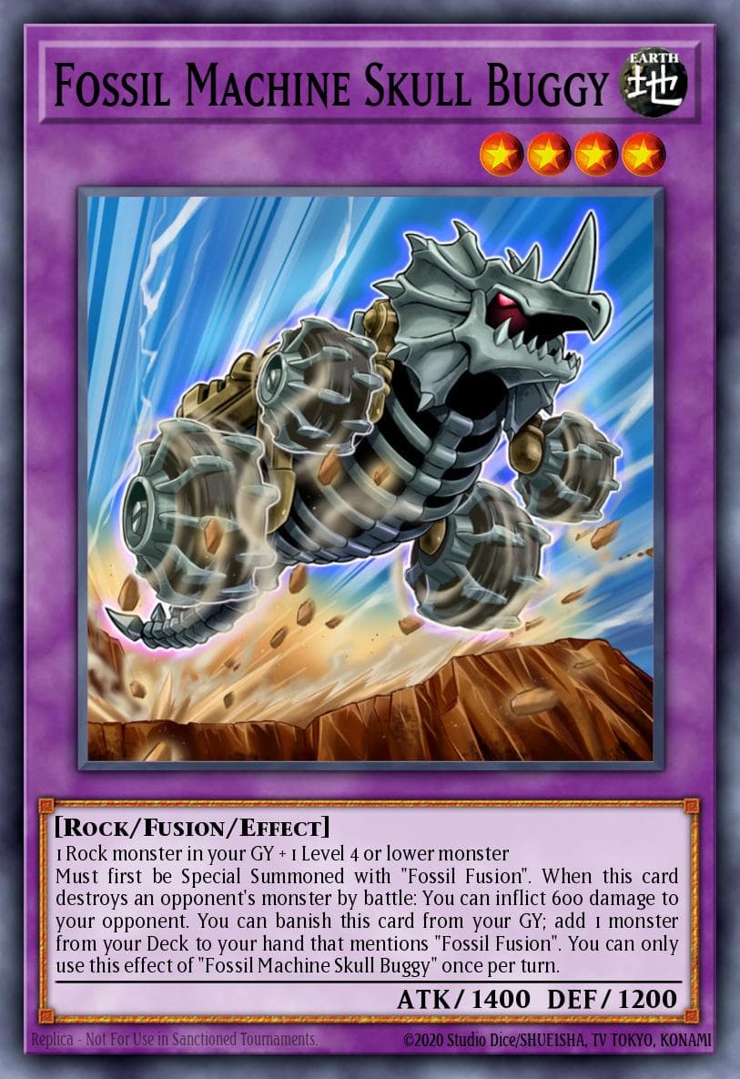 Fossil Machine Skull Buggy Ghosts From the Past: The 2nd Haunting card
