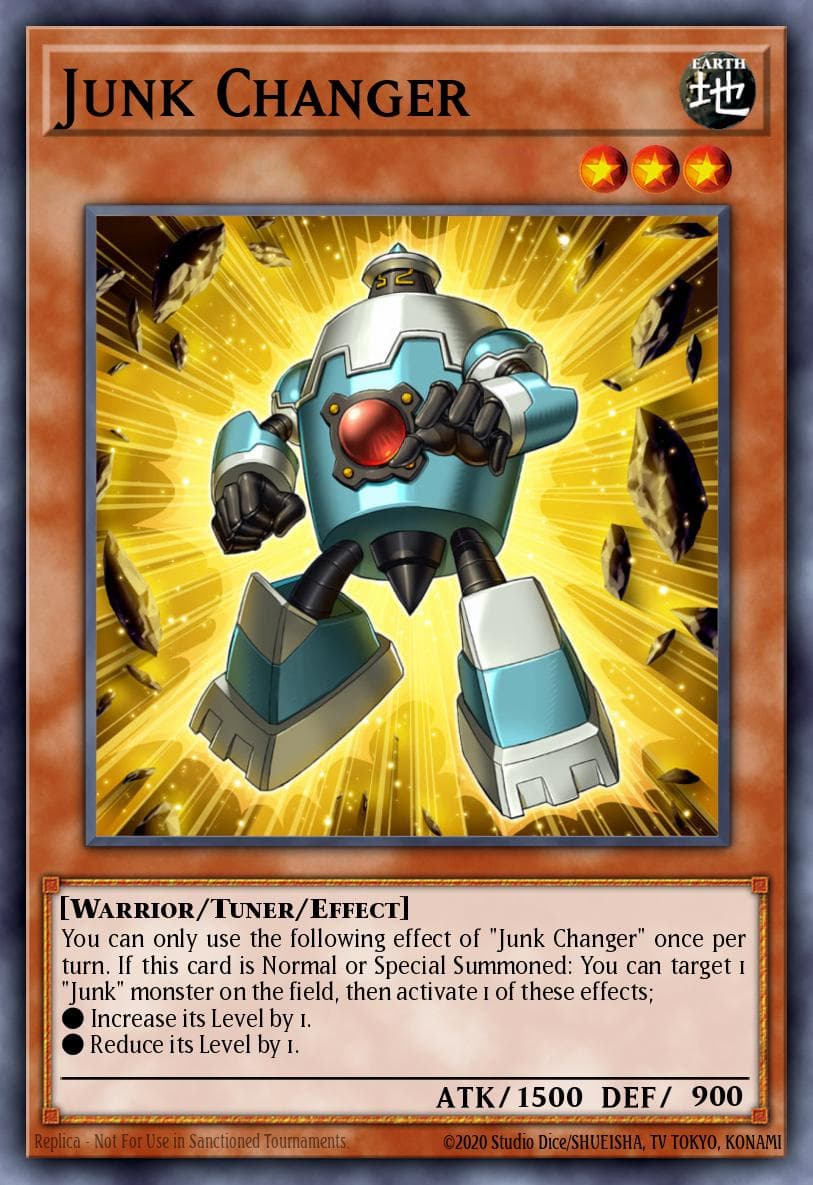 Junk Changer Premium Gold: Infinite Gold card