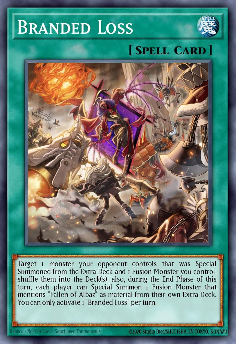 Branded Loss Dimension Force card