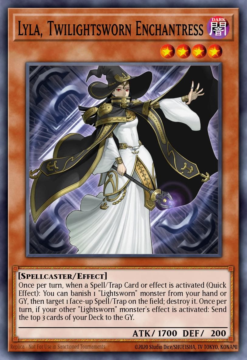 Lyla, Twilightsworn Enchantress Code of the Duelist Special Edition card
