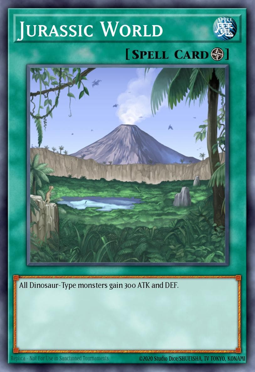 Jurassic World Structure Deck: Dinosaur's Rage Special Set card