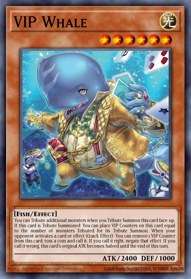 VIP Whale Blazing Dominion card