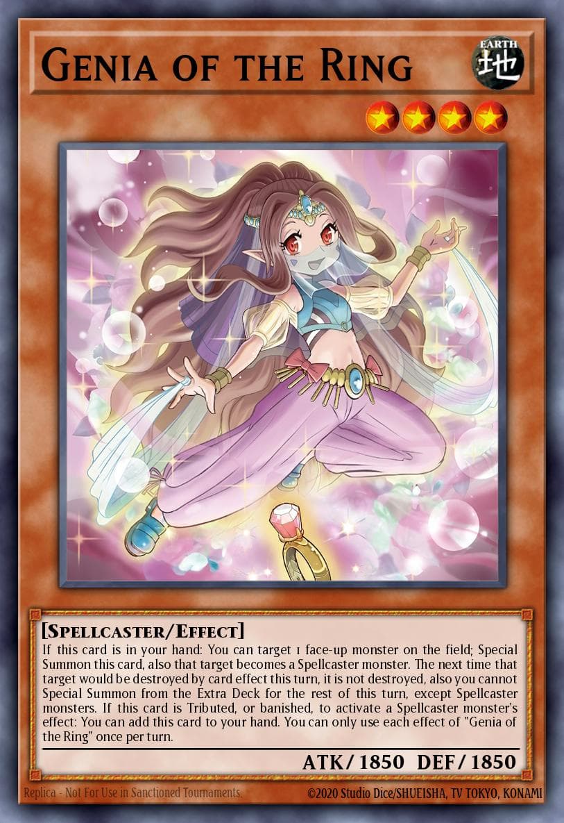 Genia of the Ring Blazing Dominion card