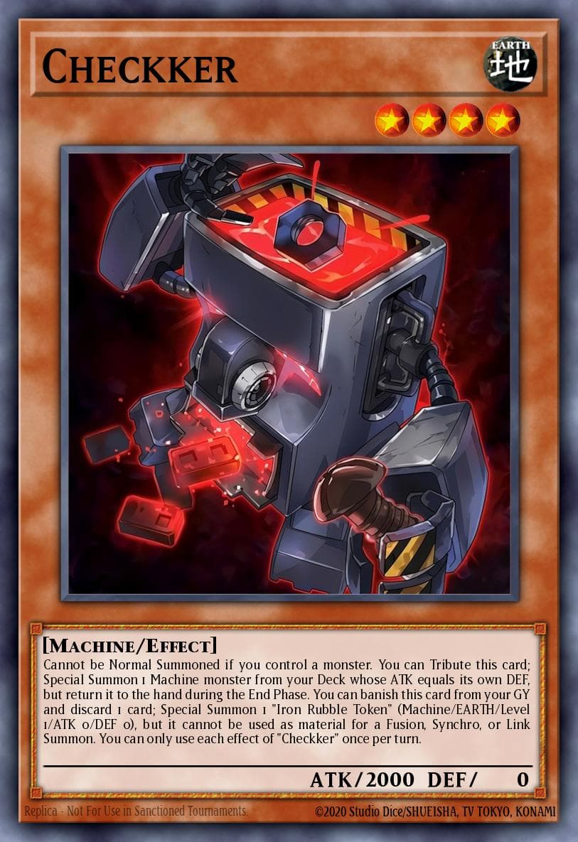 Checkker Blazing Dominion card