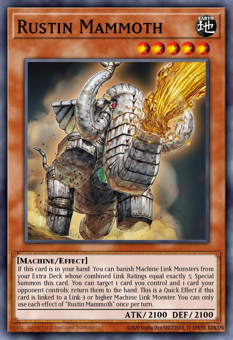 Rustin Mammoth Blazing Dominion card
