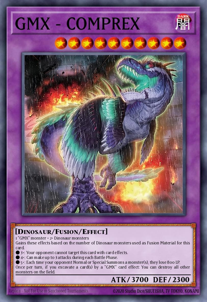 GMX - COMPREX Blazing Dominion card
