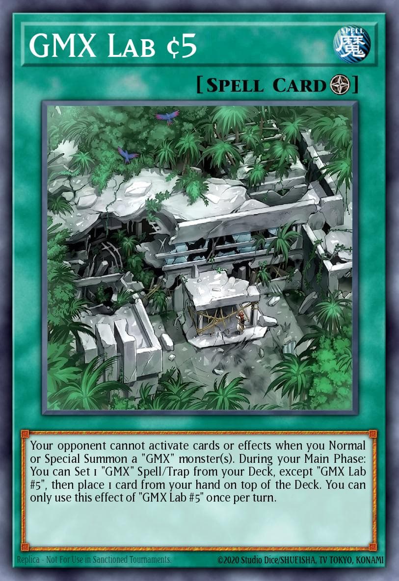 GMX Lab #5 Blazing Dominion card
