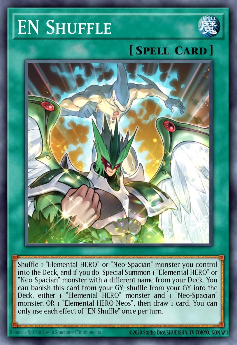 EN Shuffle Battles of Legend: Crystal Revenge card