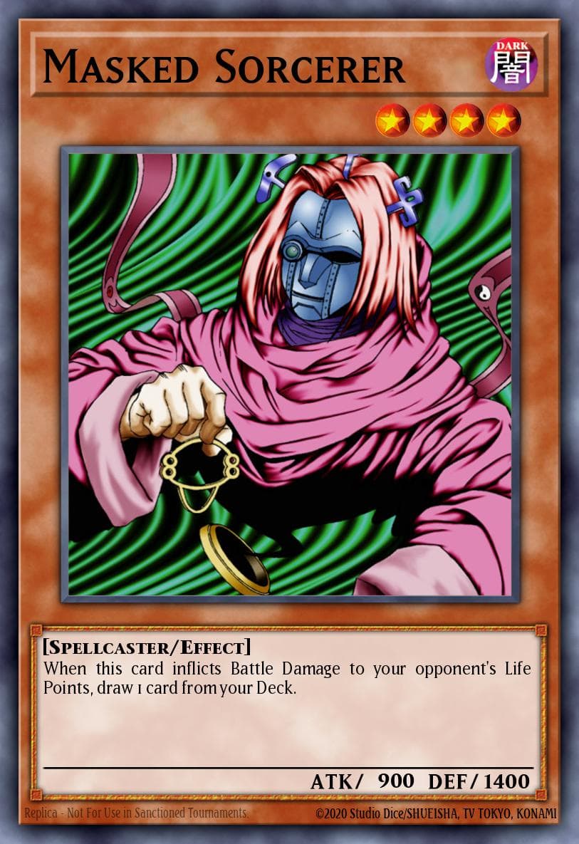Masked Sorcerer Metal Raiders card
