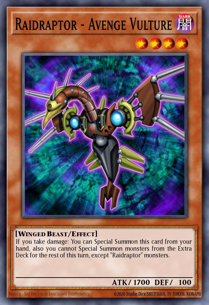 Raidraptor - Avenge Vulture 2017 Mega-Tin Mega Pack card