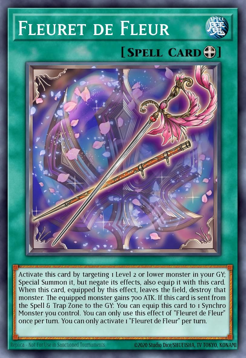 Fleuret de Fleur Legendary Duelists: Synchro Storm card