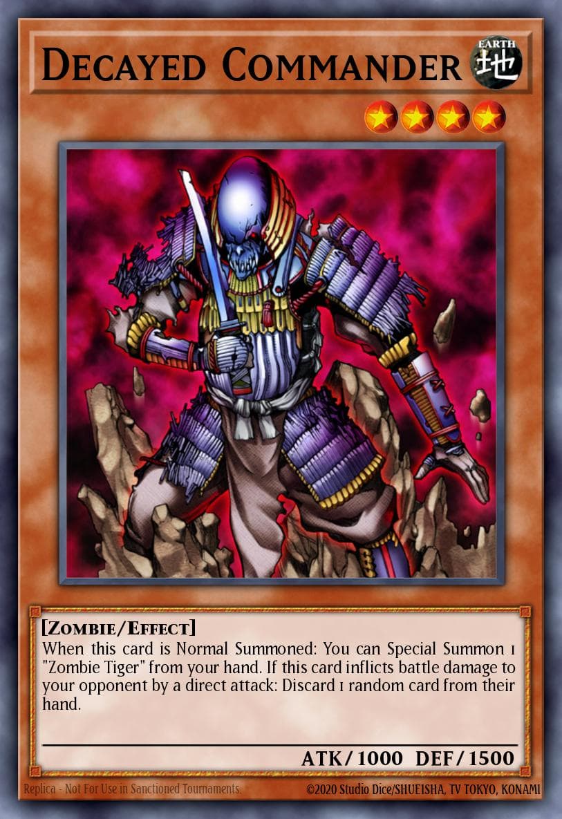 Decayed Commander Dark Revelation Volume 1 card