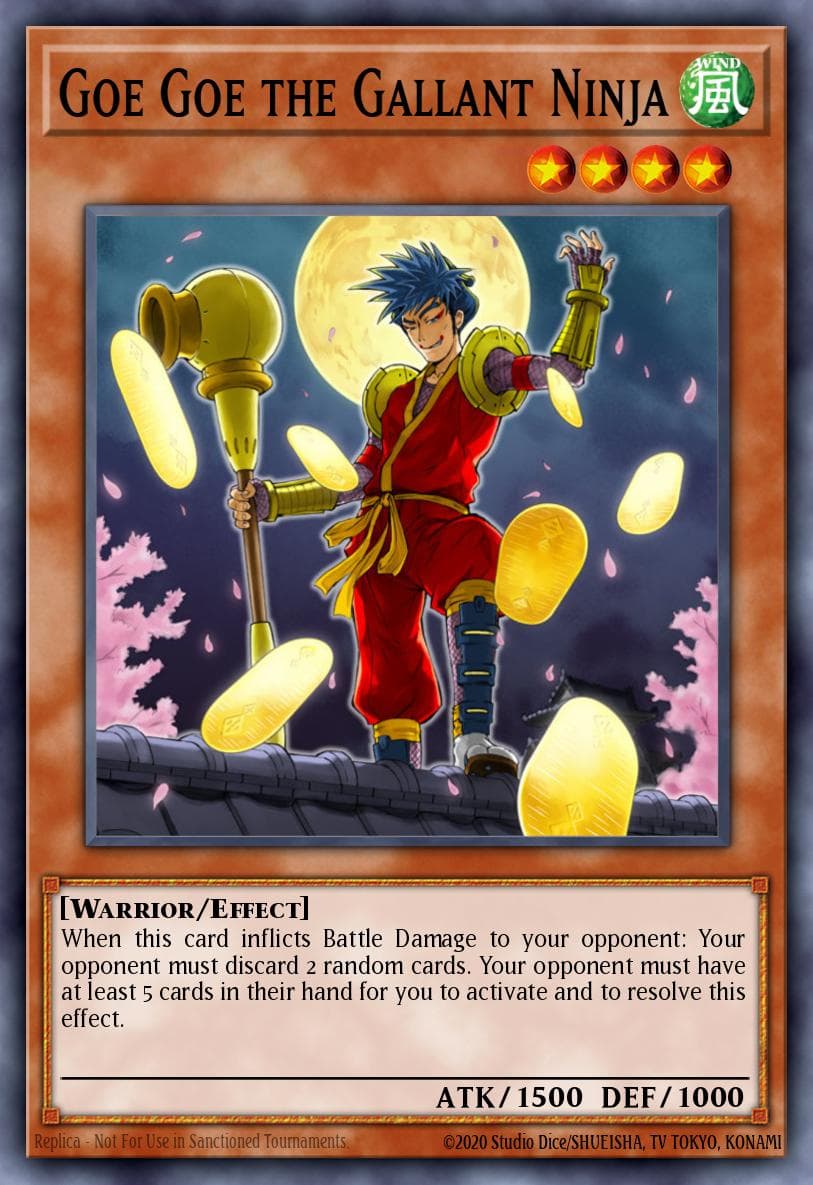 Goe Goe the Gallant Ninja Force of the Breaker: Special Edition card