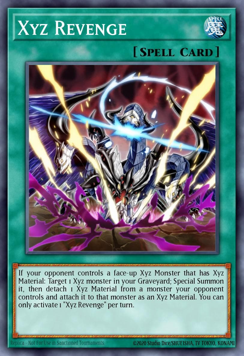 Xyz Revenge Lord of the Tachyon Galaxy Sneak Peek Participation Card card