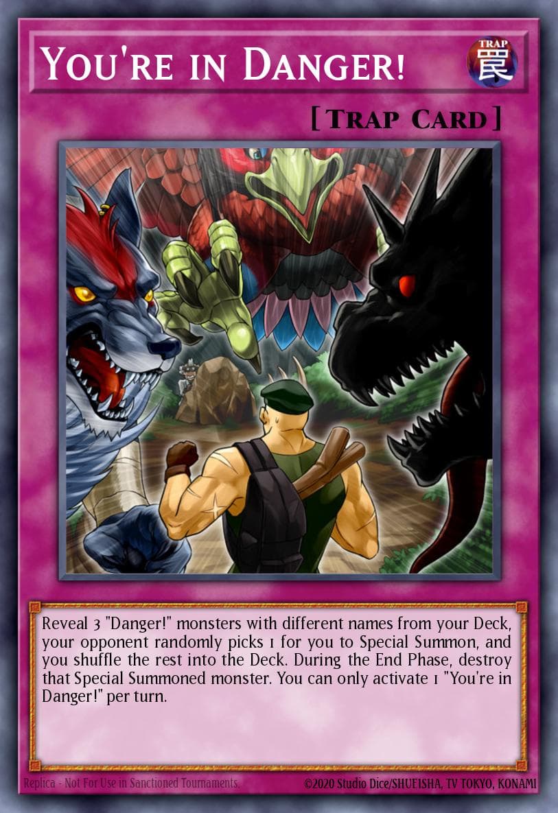 You're in Danger! 2020 Tin of Lost Memories Mega Pack card