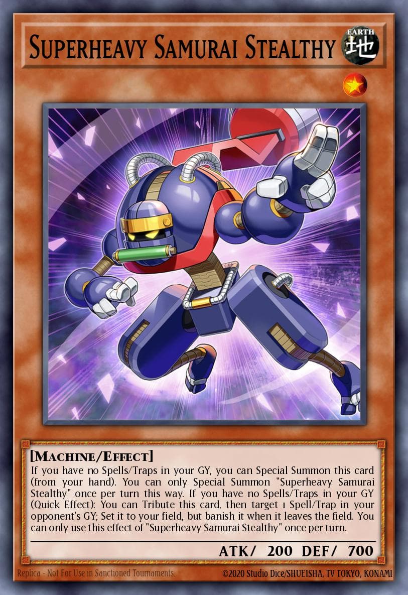 Superheavy Samurai Stealthy Cyberstorm Access card