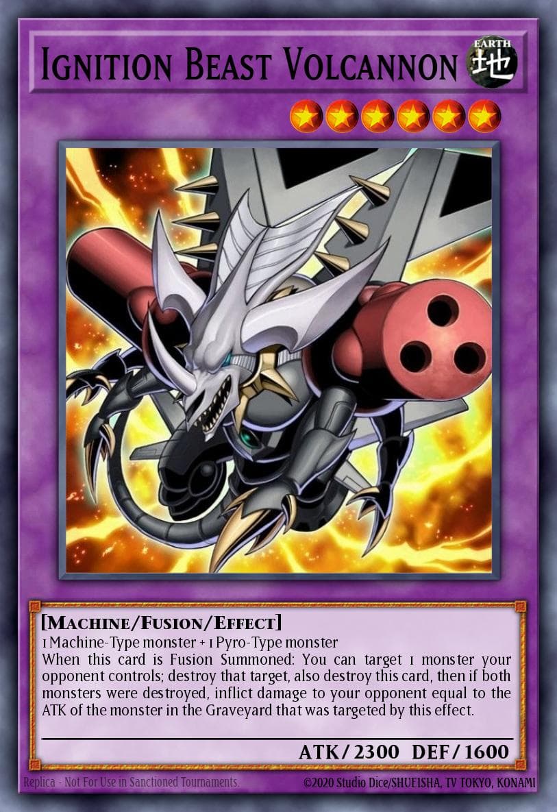 Ignition Beast Volcannon Cosmo Blazer: Special Edition card
