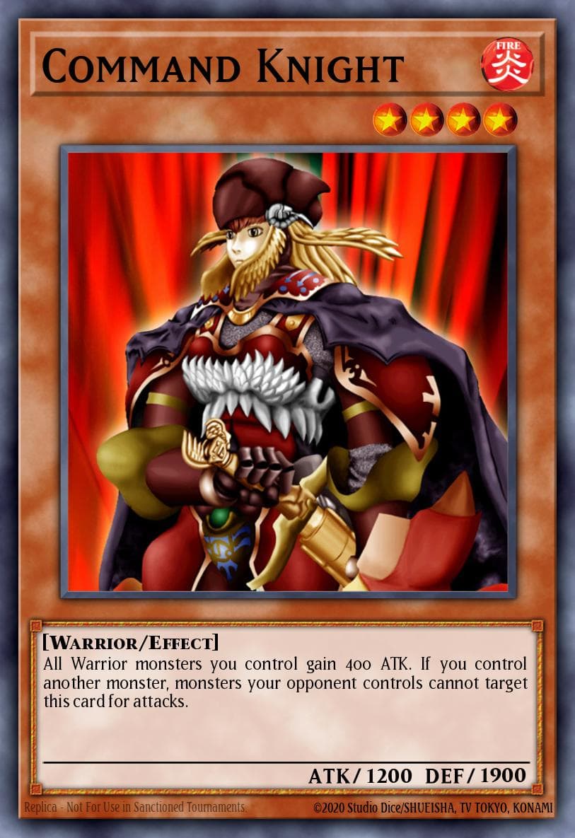 Command Knight DB card