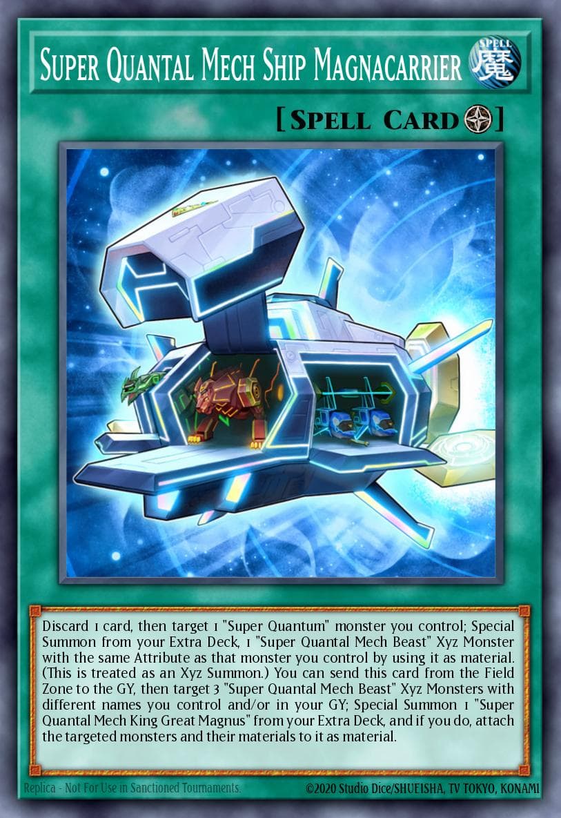 Super Quantal Mech Ship Magnacarrier OTS Tournament Pack 10 (POR) card