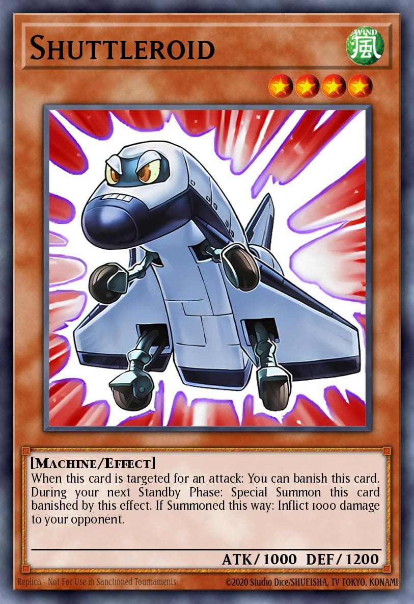 Shuttleroid 遊戲王 card