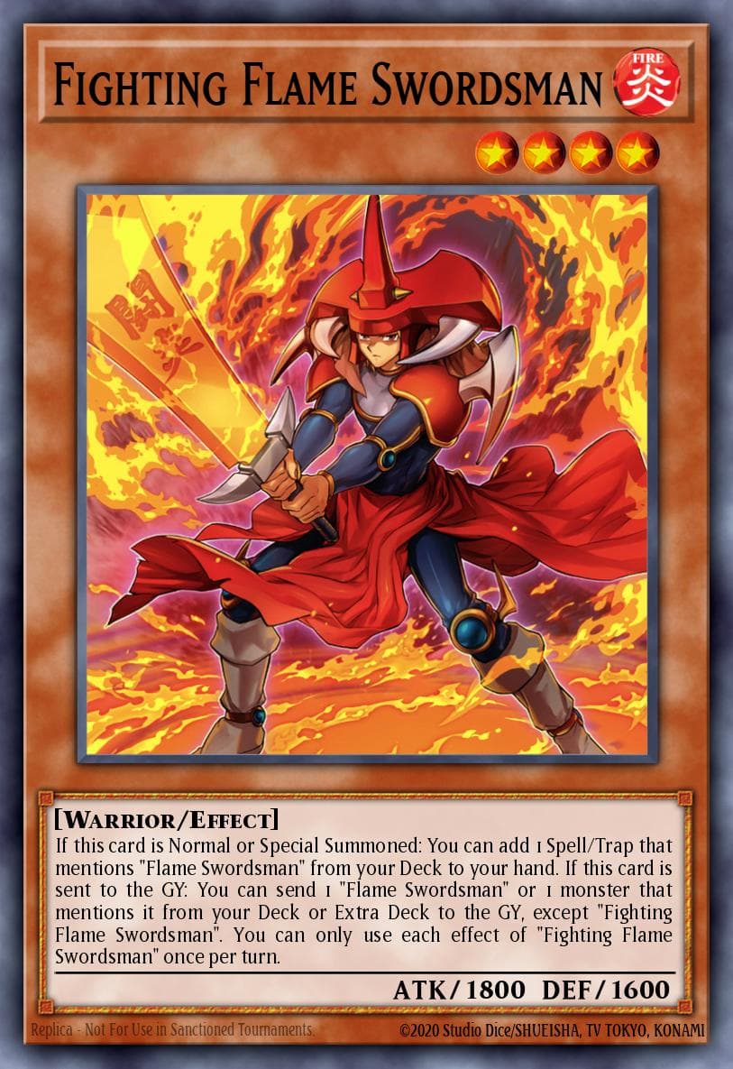 Fighting Flame Swordsman 25th Anniversary Tin: Dueling Mirrors card