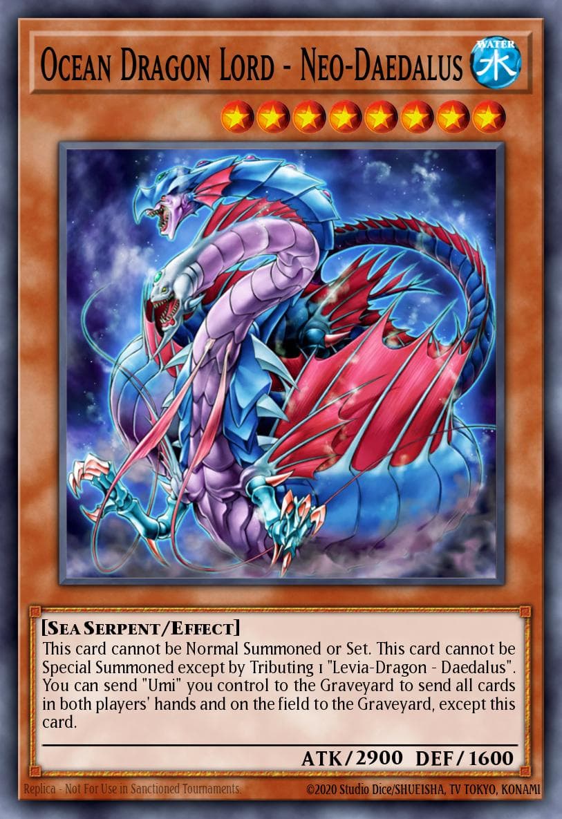 Ocean Dragon Lord - Neo-Daedalus World Championship 2010 Card Pack card