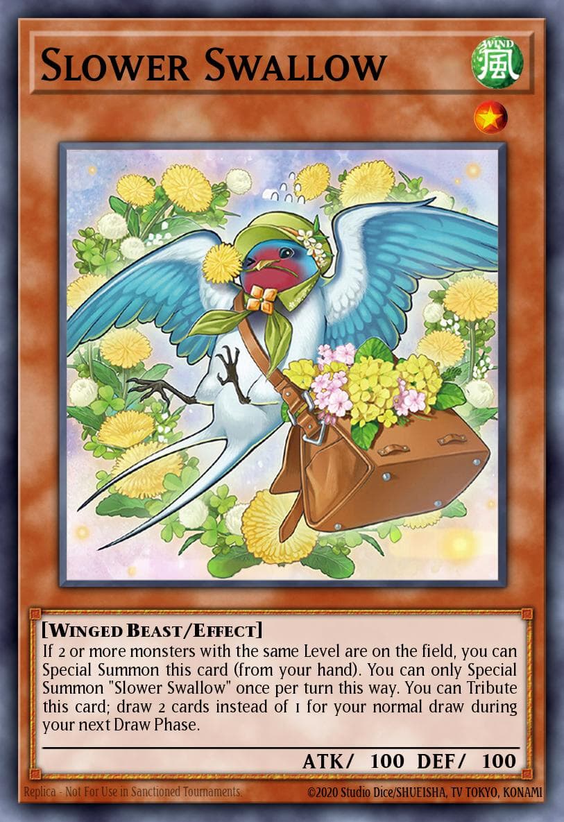 Slower Swallow 2022 Tin of the Pharaoh's Gods card