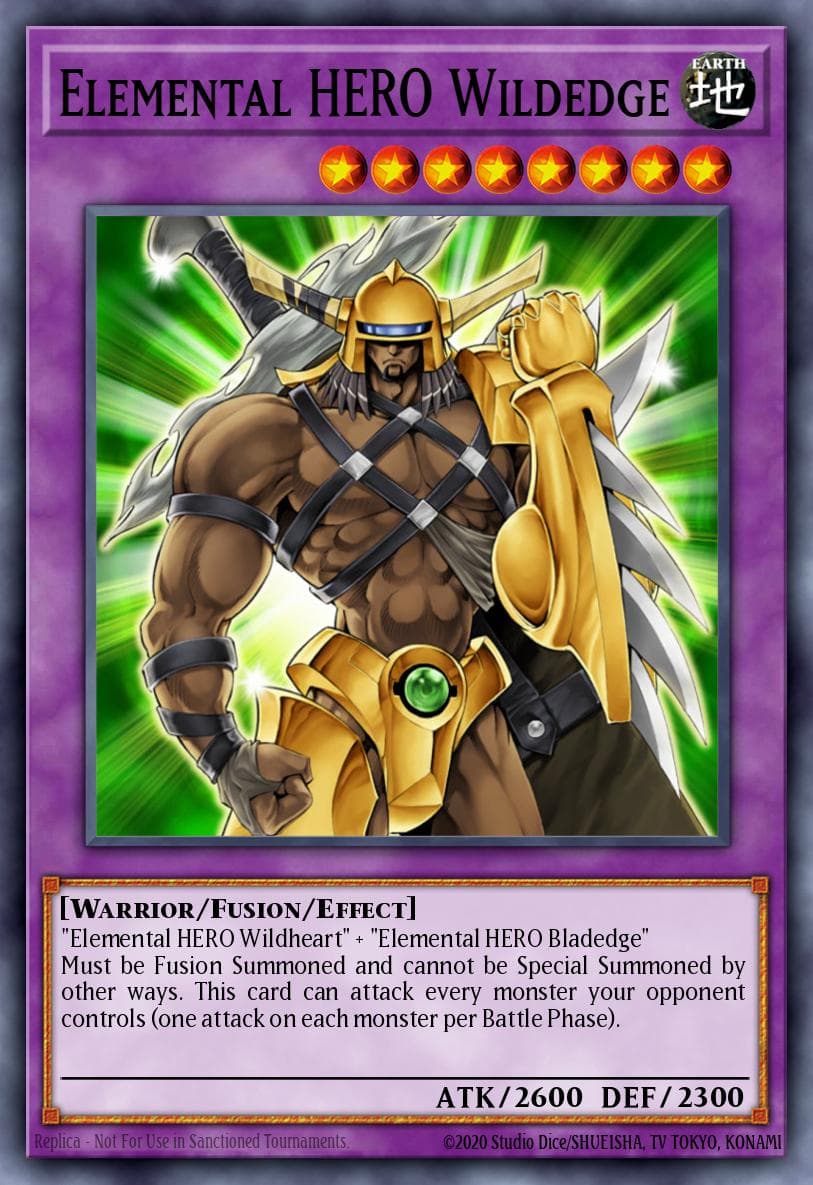 Elemental HERO Wildedge Duelist Pack: Jaden Yuki 2 card