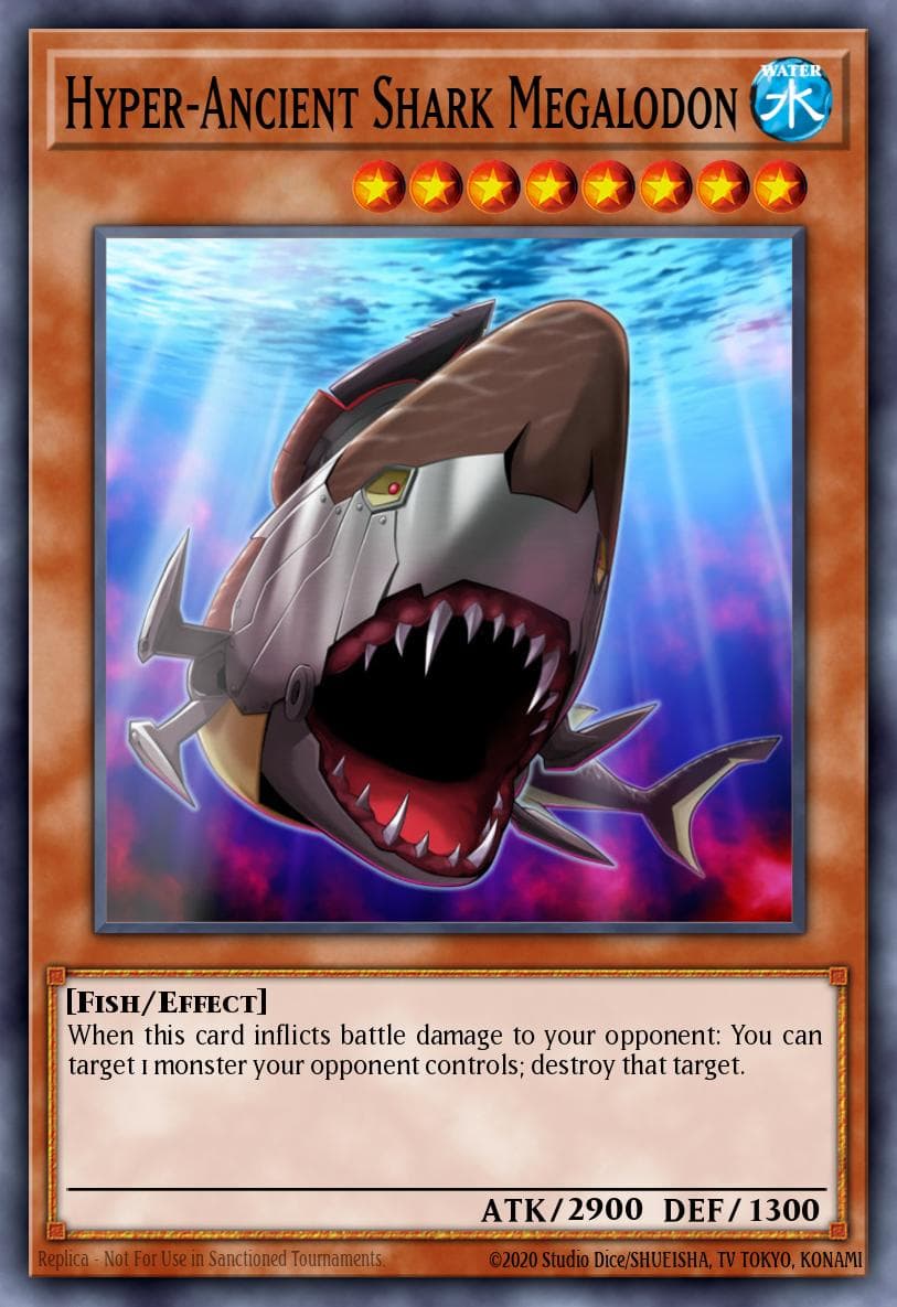 Hyper-Ancient Shark Megalodon Cosmo Blazer: Special Edition card