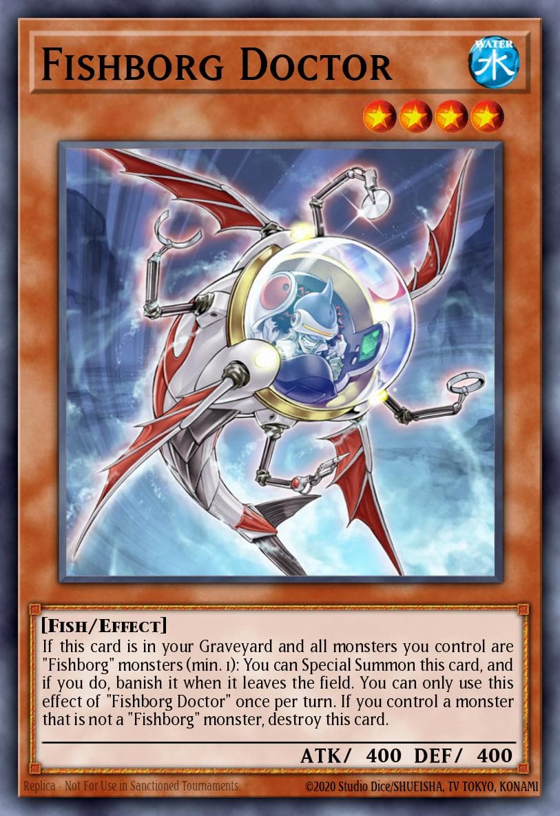 Fishborg Doctor Duelist Alliance: Deluxe Edition card