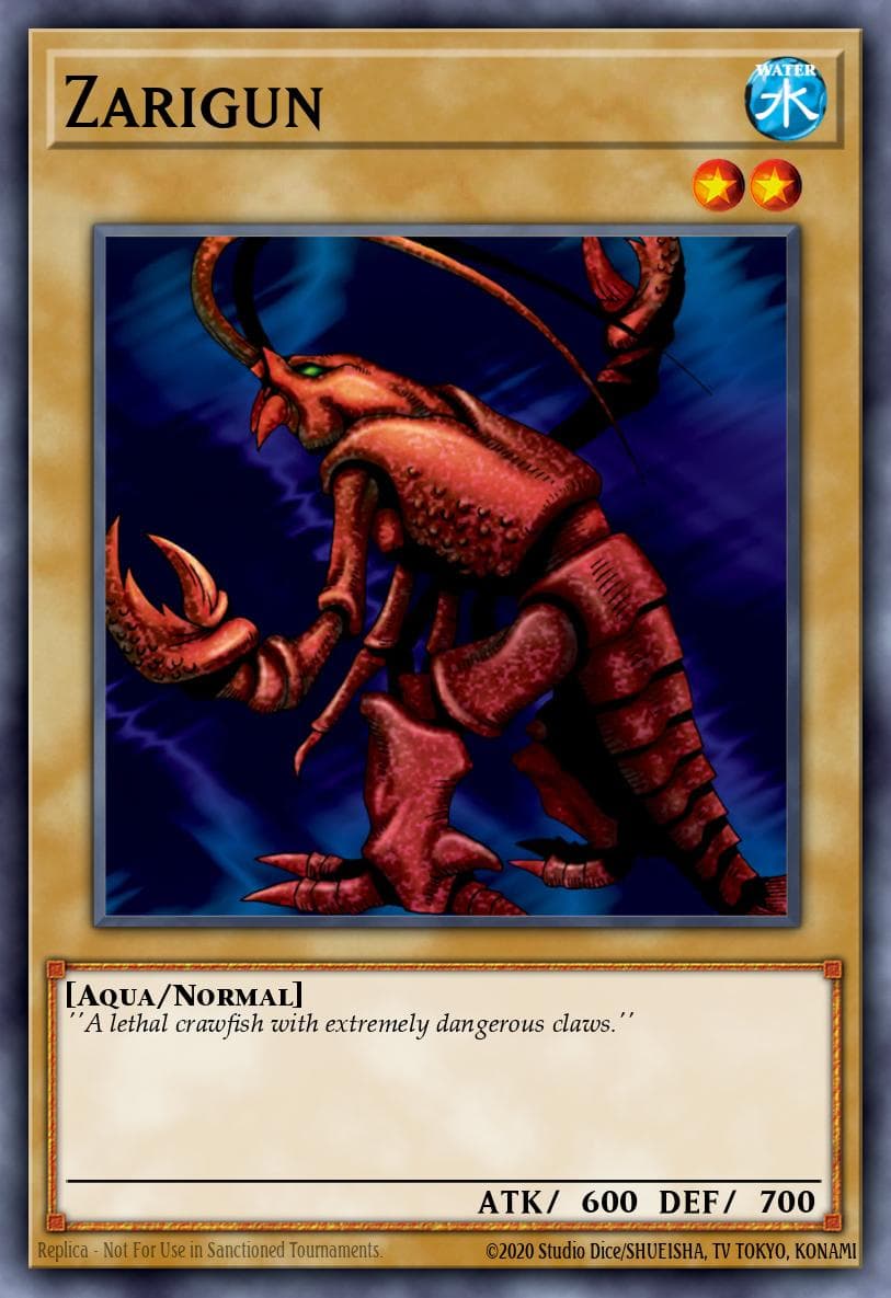 Zarigun 遊戲王 card