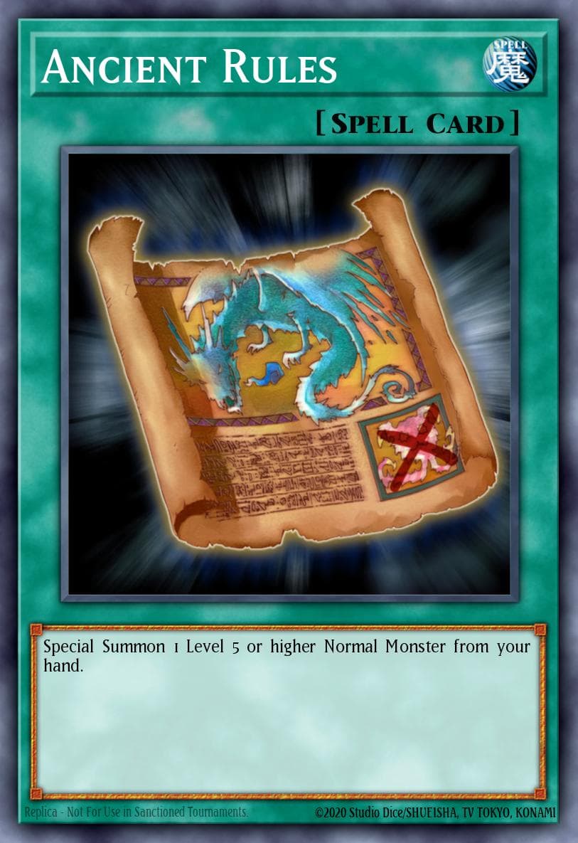 Ancient Rules Legendary Decks II card