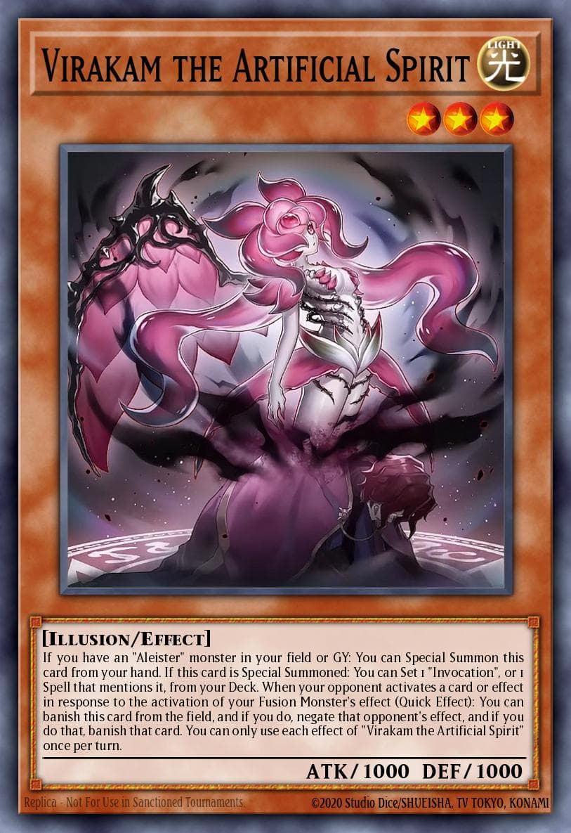 人工神灵 薇拉卡姆 遊戲王 card