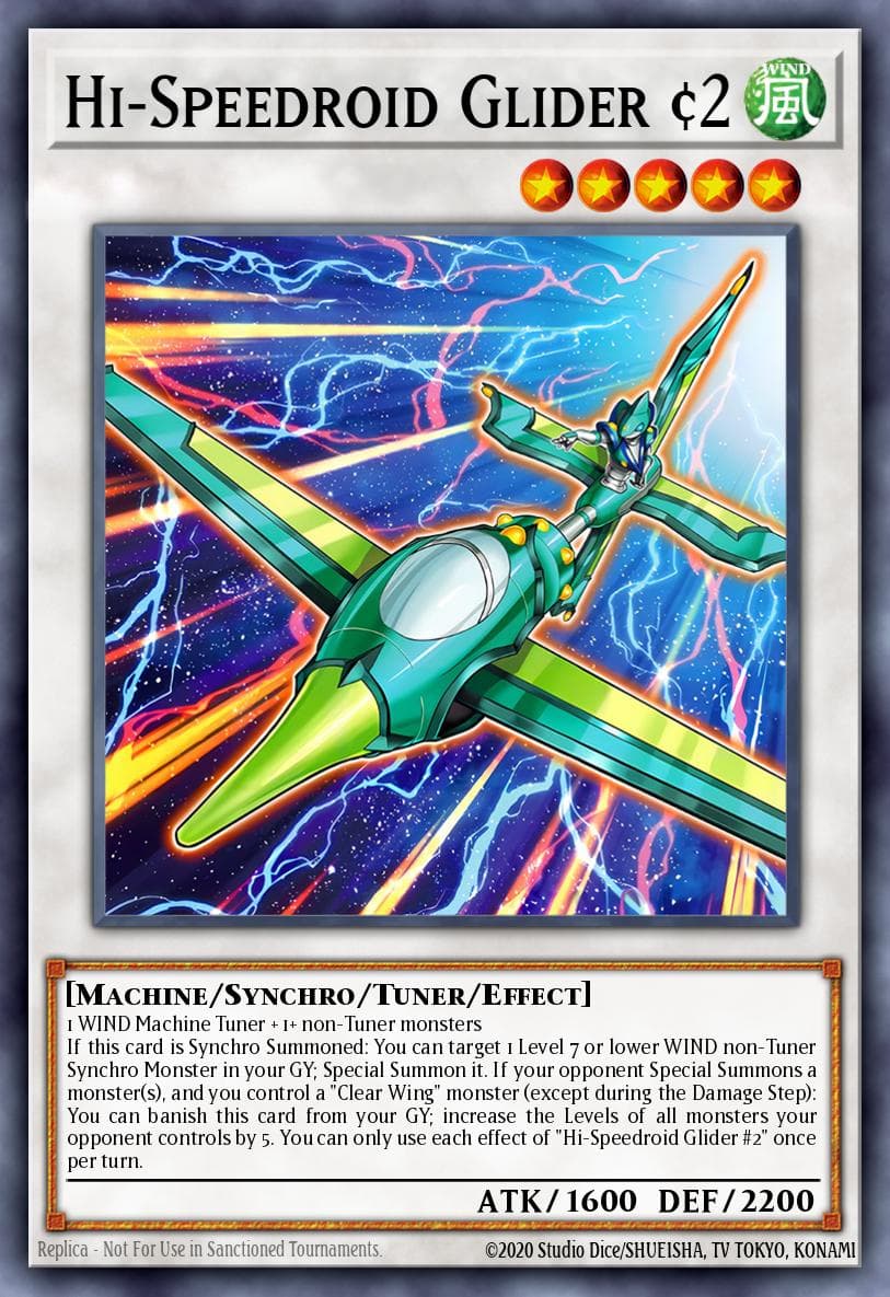 Hi-Speedroid Glider #2 Supreme Darkness card