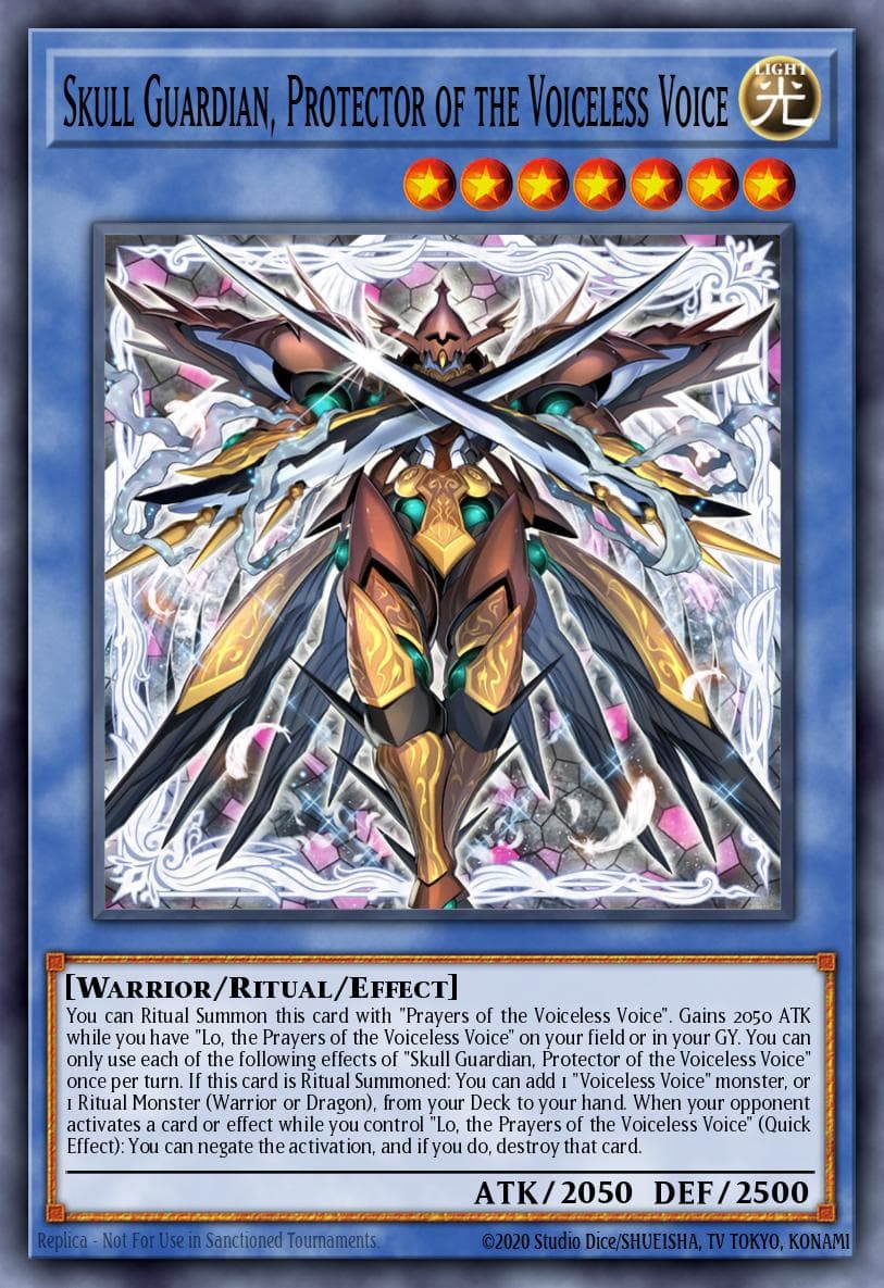 Skull Guardian, Protector of the Voiceless Voice 2025 Mega-Pack Tin card