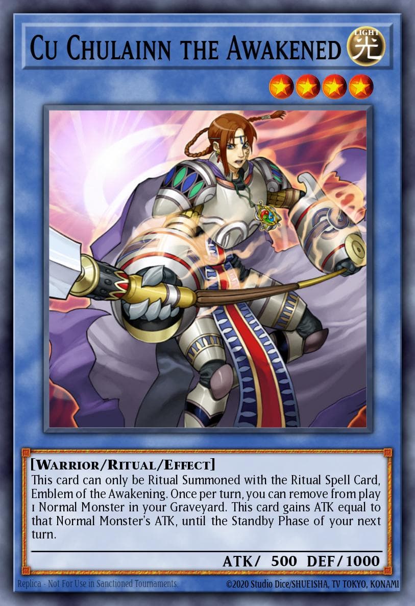 Cu Chulainn the Awakened Strike of Neos: Special Edition card
