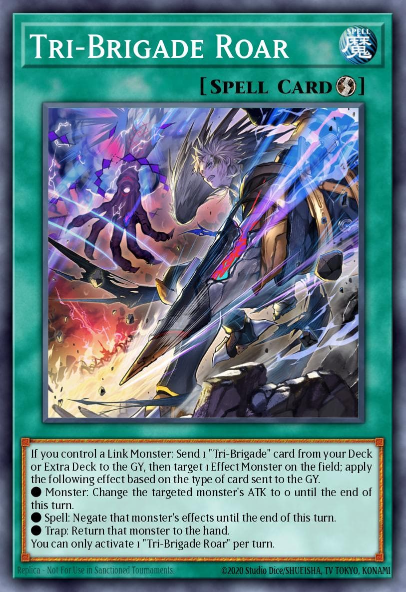 Tri-Brigade Roar Cyberstorm Access card
