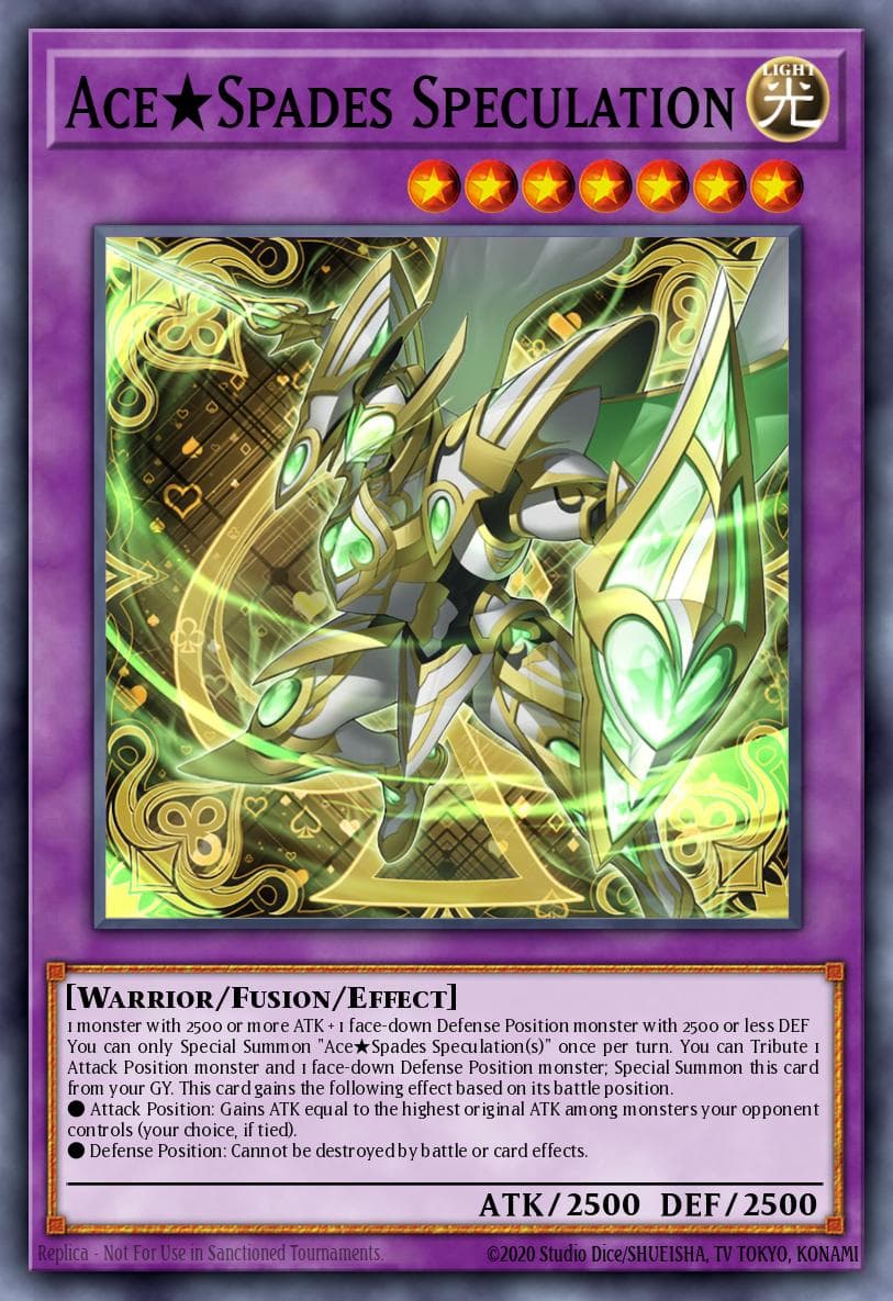Ace★Spades Speculation Battles of Legend: Terminal Revenge card