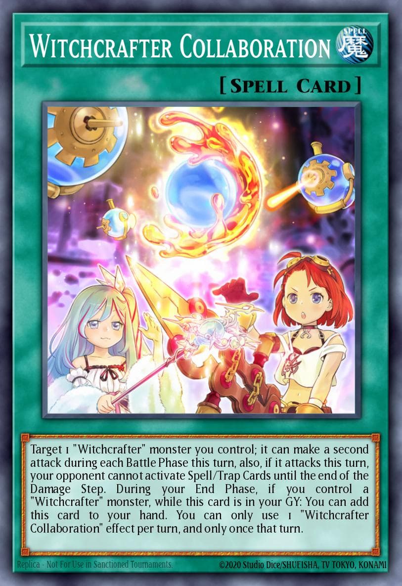 Witchcrafter Collaboration The Infinity Chasers card