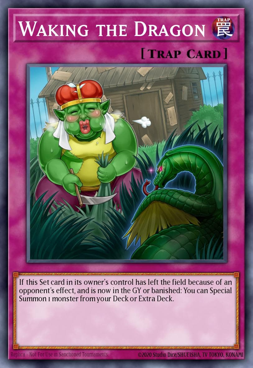 Waking the Dragon Mystic Fighters card