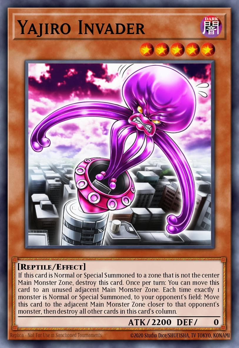 Yajiro Invader Flames of Destruction Special Edition card