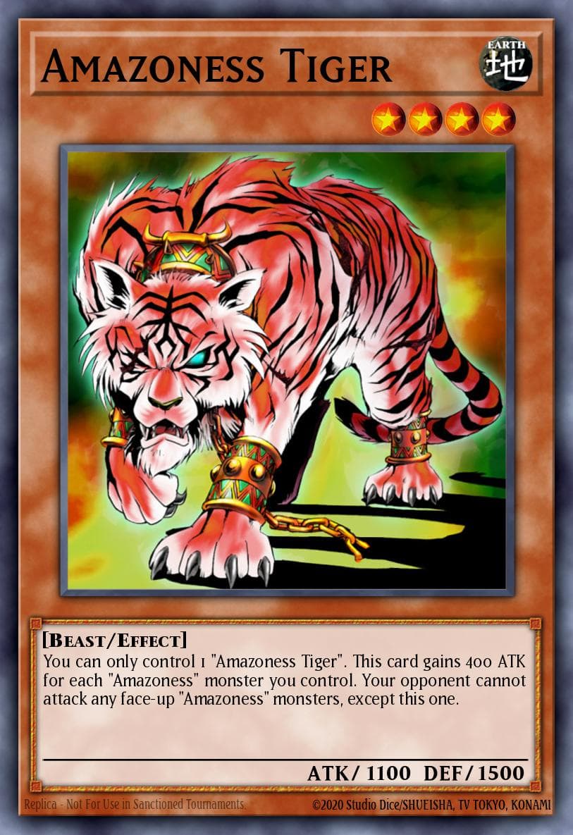 Amazoness Tiger Dark Revelation Volume 1 card