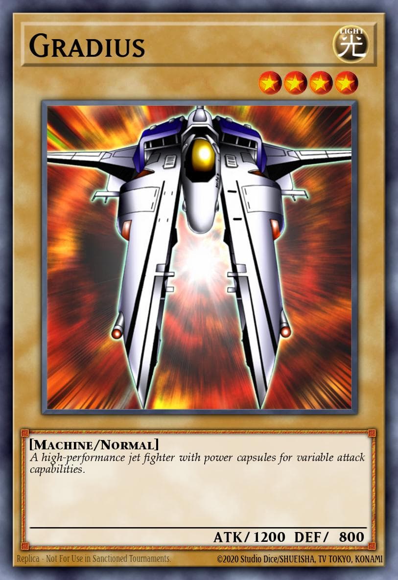 Gradius Pharaoh's Servant card