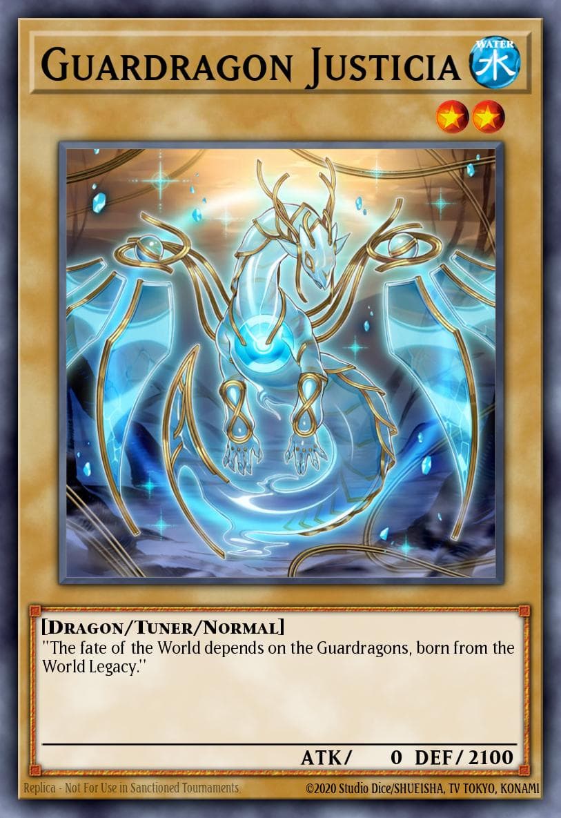 Guardragon Justicia 2020 Tin of Lost Memories Mega Pack card