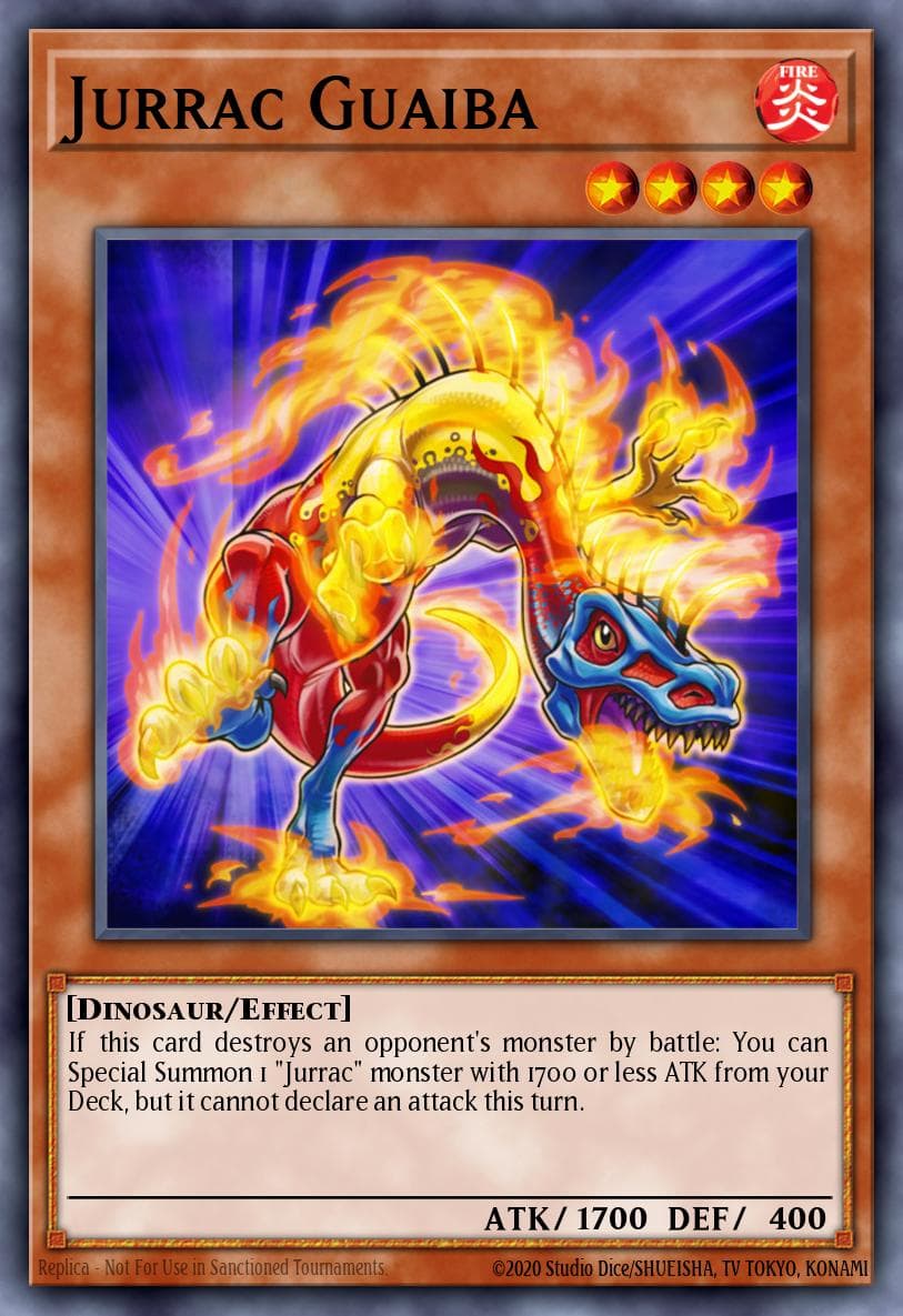 Jurrac Guaiba Battle Pack Tournament Prize Cards card